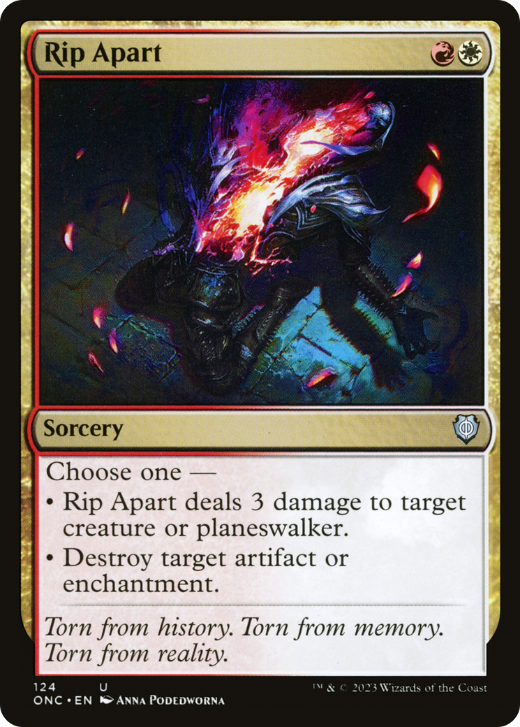 Rip Apart (124) [Phyrexia: All Will Be One Commander] - Deck Out Gaming