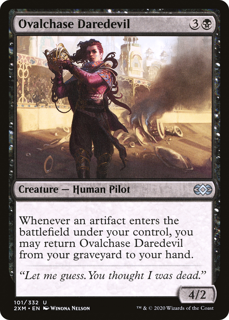 Ovalchase Daredevil (101) [Double Masters] - Deck Out Gaming