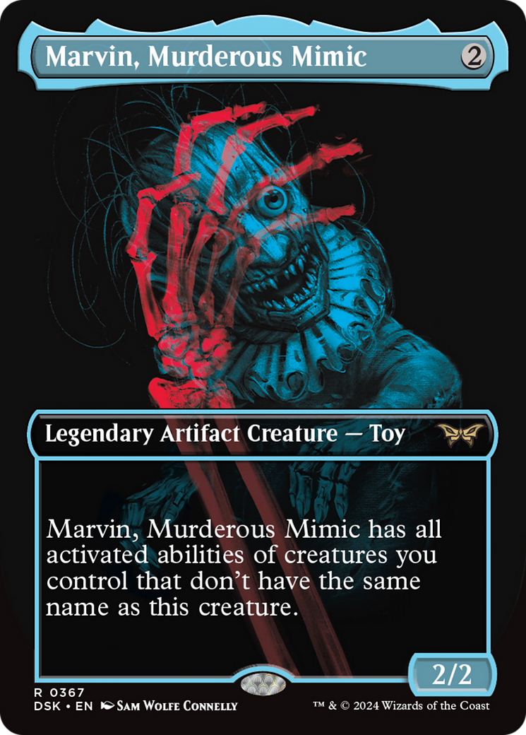 Marvin, Murderous Mimic (Showcase) (367) [Duskmourn: House of Horror] - Deck Out Gaming