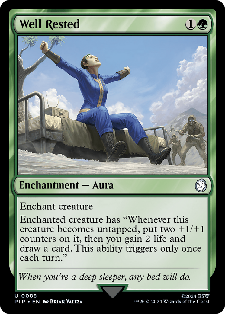 Well Rested (88) [Fallout] foil - Deck Out Gaming