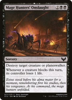 Mage Hunters' Onslaught (77) [Strixhaven: School of Mages] foil - Deck Out Gaming