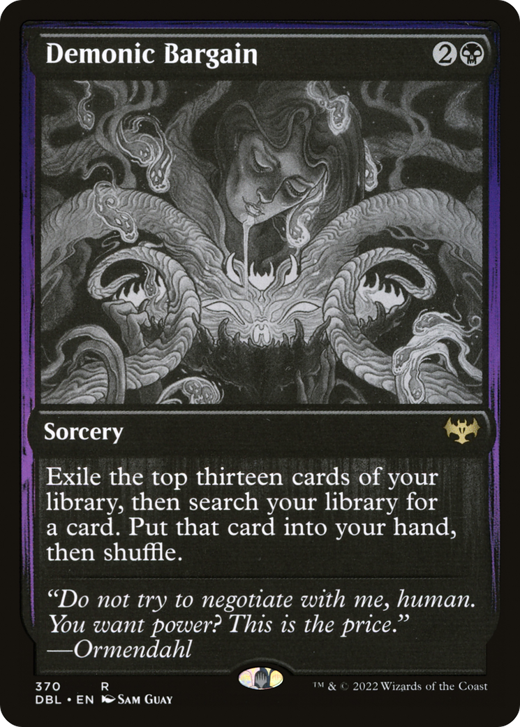 Demonic Bargain (370) [Innistrad: Double Feature] - Deck Out Gaming