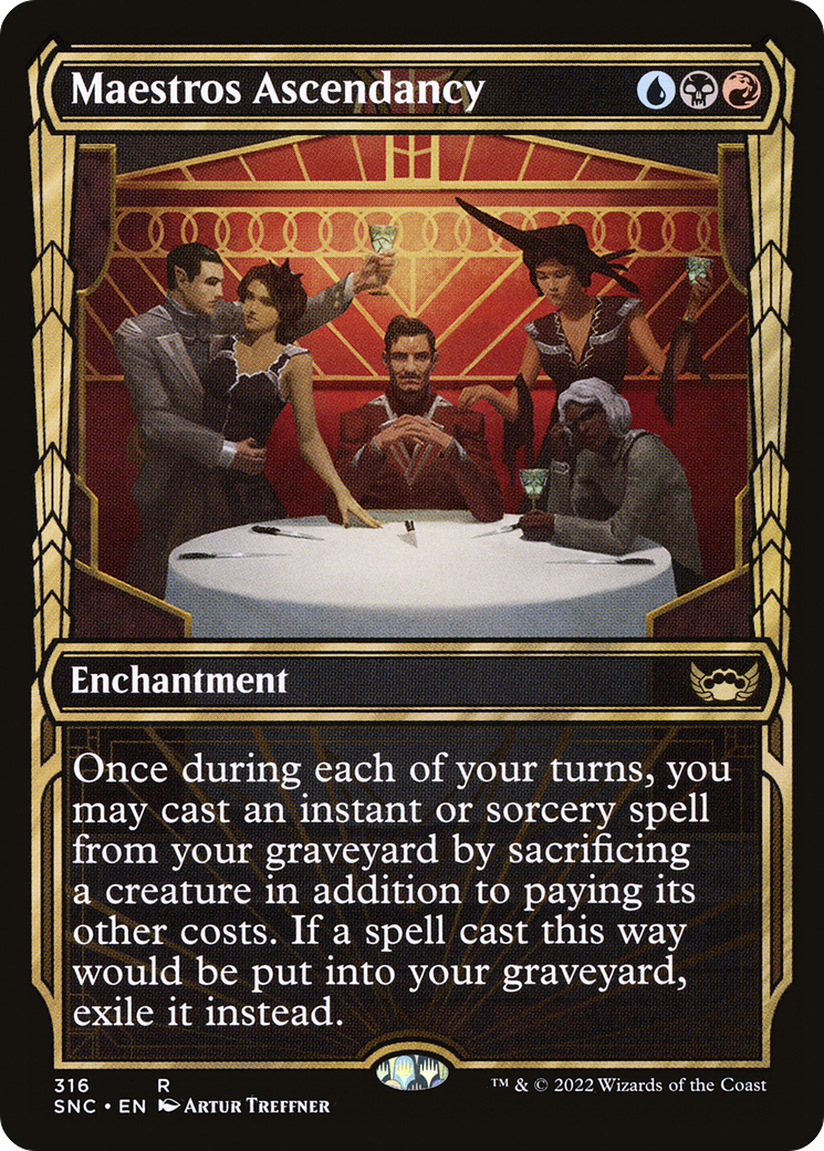Maestros Ascendancy (Showcase) (316) [Streets of New Capenna] - Deck Out Gaming
