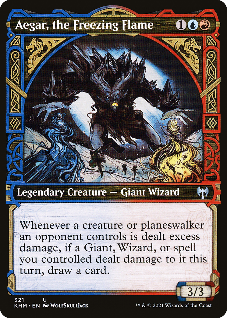 Aegar, the Freezing Flame (321) [Kaldheim] - Deck Out Gaming