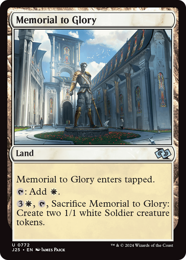 Memorial to Glory (772) [Foundations Jumpstart] - Deck Out Gaming