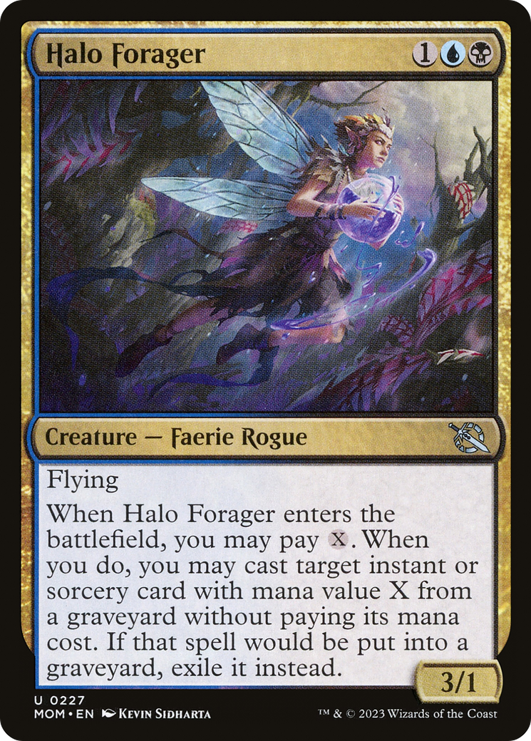 Halo Forager (227) [March of the Machine] foil - Deck Out Gaming