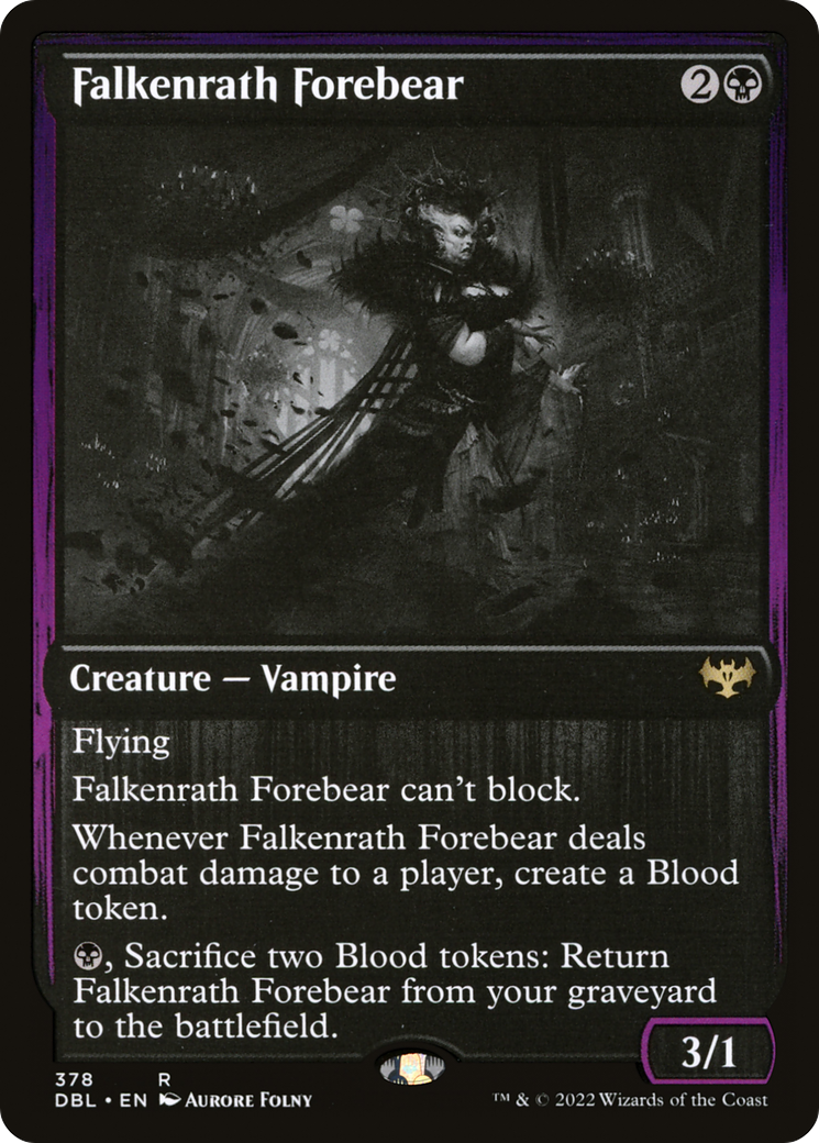 Falkenrath Forebear (378) [Innistrad: Double Feature] foil - Deck Out Gaming