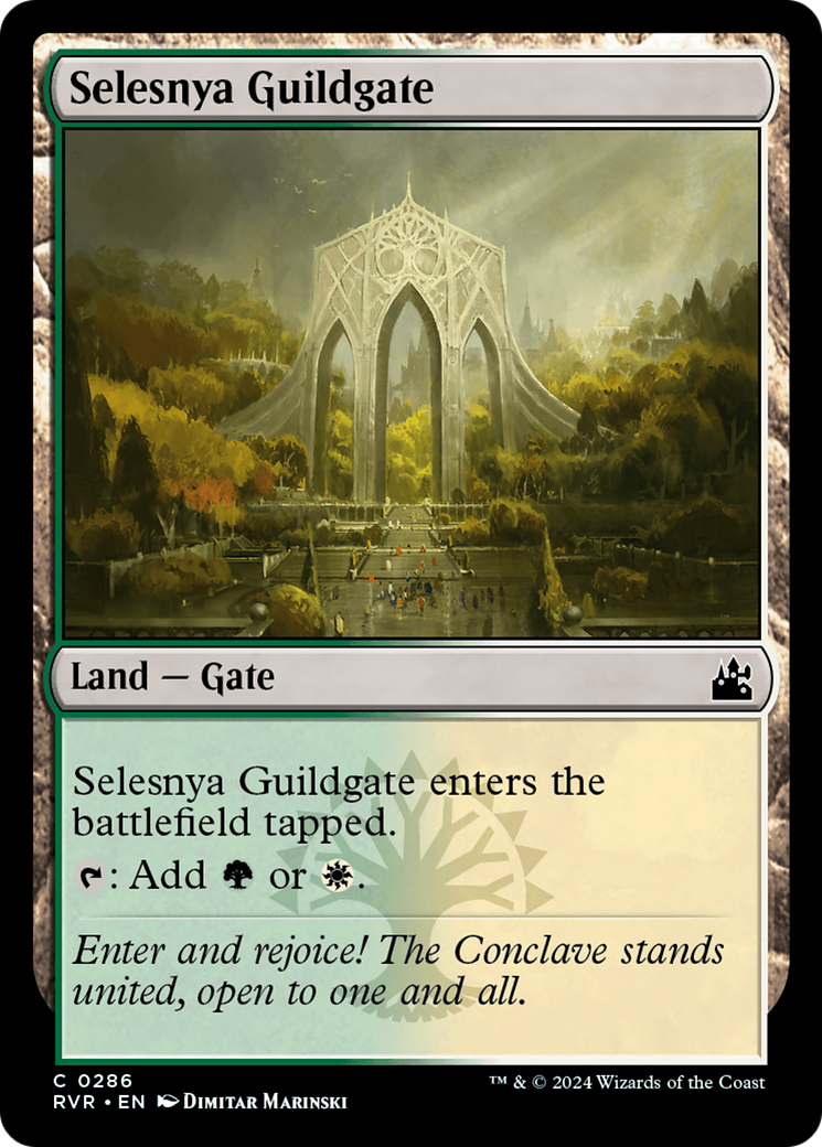 Selesnya Guildgate (286) [Ravnica Remastered] - Deck Out Gaming