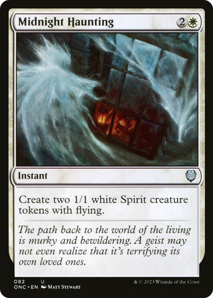 Midnight Haunting (82) [Commander: Phyrexia: All Will Be One] - Deck Out Gaming