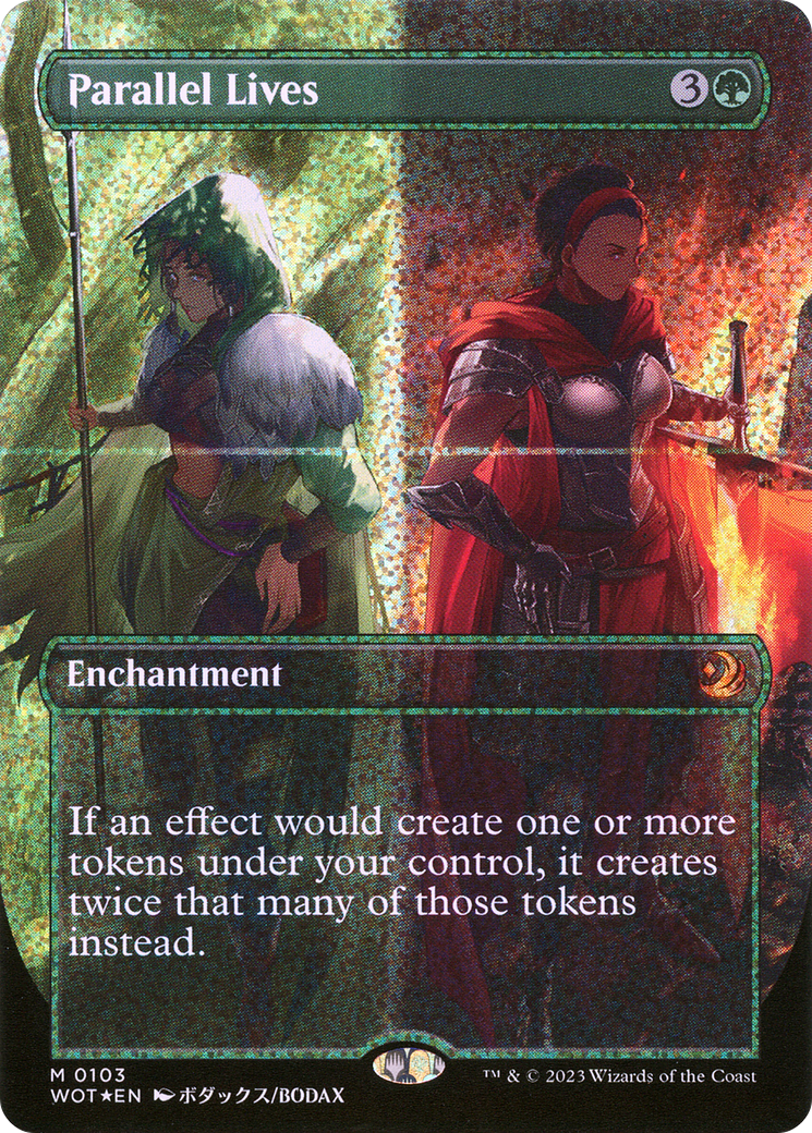 Parallel Lives (Anime Borderless) (Confetti Foil) (103) [Wilds of Eldraine: Enchanting Tales] foil - Deck Out Gaming