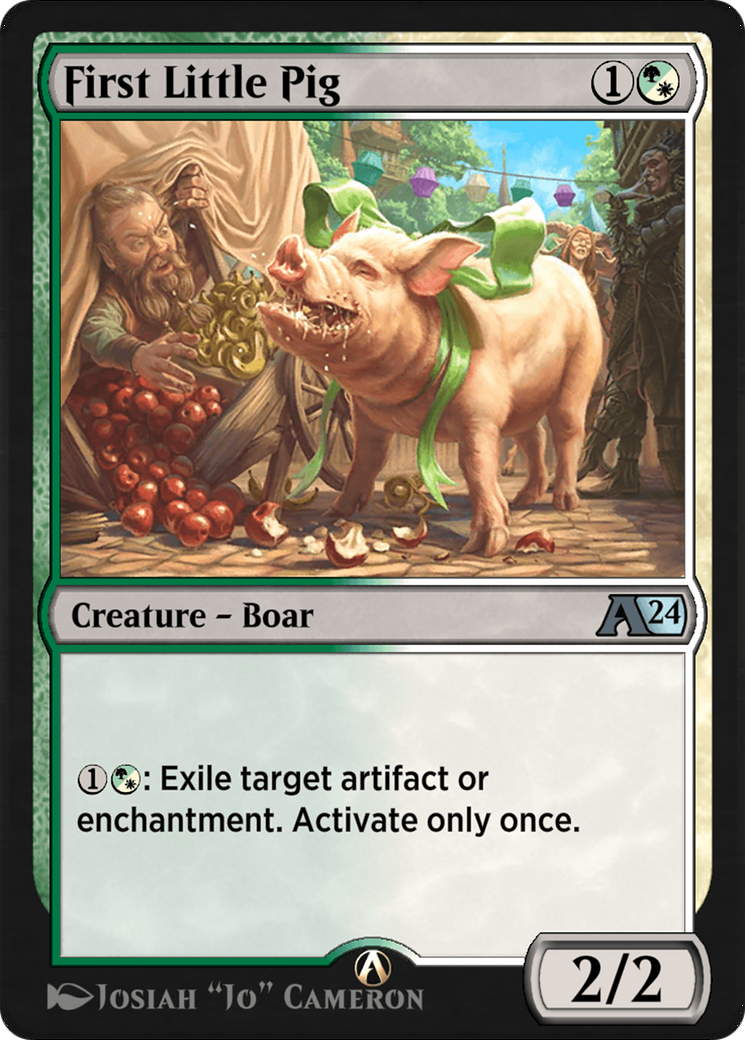 First Little Pig (18) [Alchemy: Wilds of Eldraine] - Deck Out Gaming