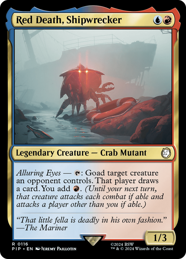 Red Death, Shipwrecker (116) [Fallout] - Deck Out Gaming