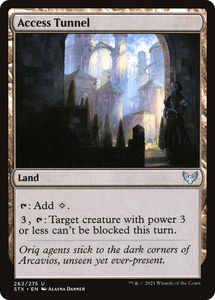 Access Tunnel (262) [Strixhaven: School of Mages] - Deck Out Gaming