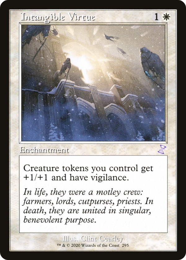 Intangible Virtue (295) [Time Spiral Remastered] - Deck Out Gaming