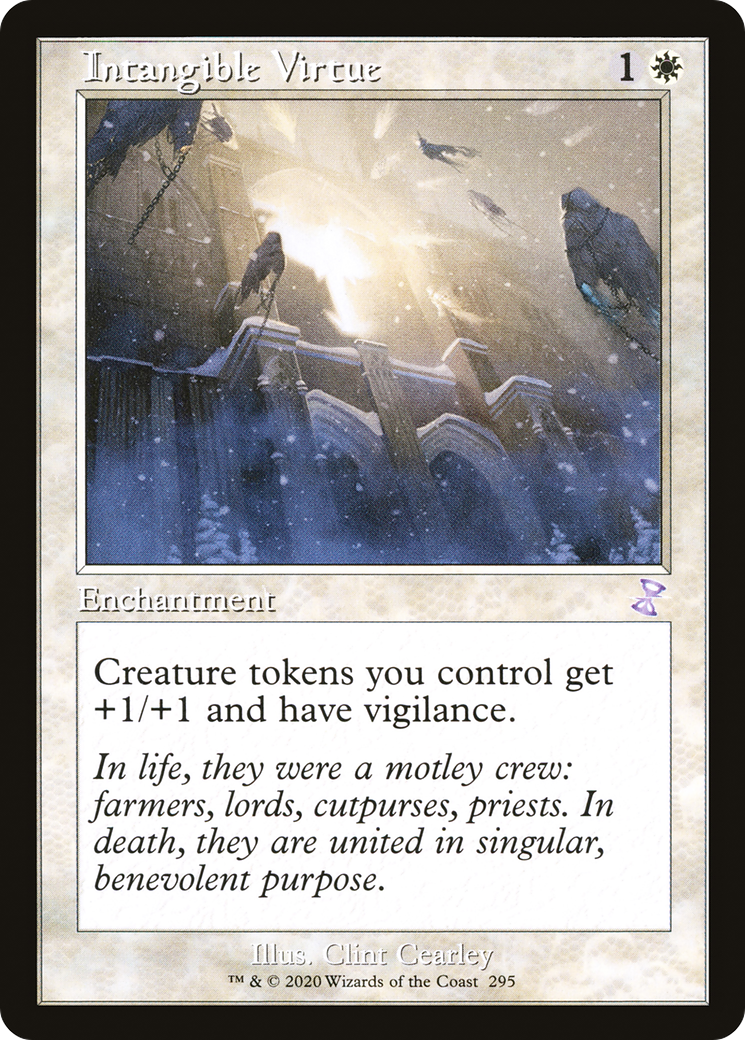 Intangible Virtue (295) [Time Spiral Remastered] - Deck Out Gaming