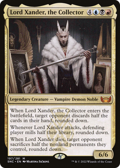 Lord Xander, the Collector (197) [Streets of New Capenna] foil - Deck Out Gaming