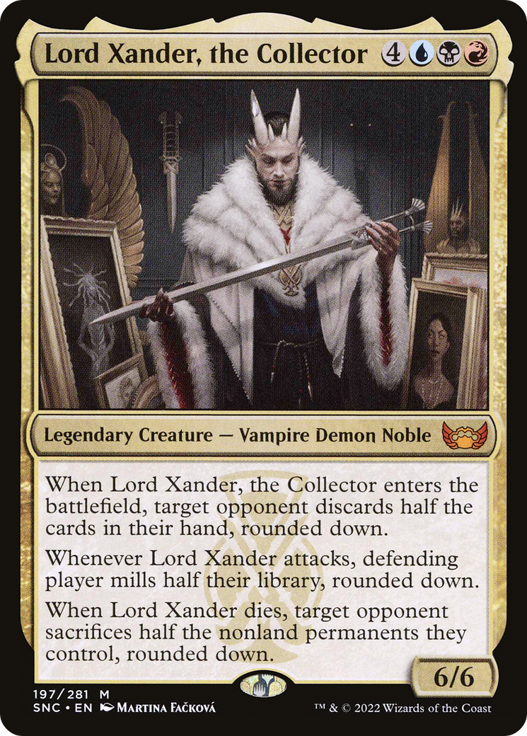Lord Xander, the Collector (197) [Streets of New Capenna] foil - Deck Out Gaming