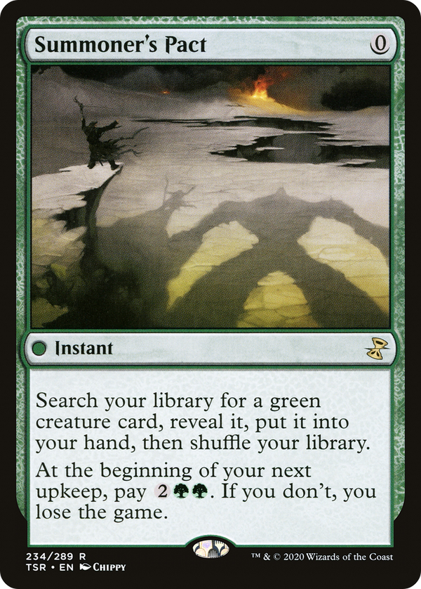 Summoner's Pact (234) [Time Spiral: Remastered] - Deck Out Gaming