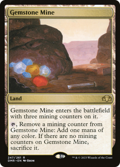 Gemstone Mine (247) [Dominaria Remastered] foil - Deck Out Gaming