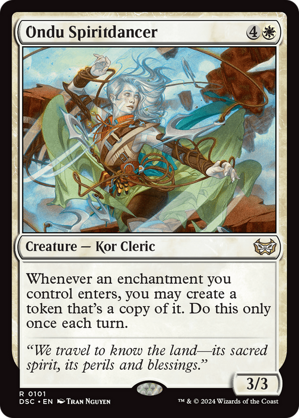 Ondu Spiritdancer (101) [Duskmourn: House of Horror Commander] - Deck Out Gaming