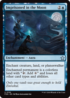 Imprisoned in the Moon (156) [Foundations] foil - Deck Out Gaming