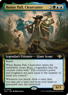 Bonny Pall, Clearcutter (Extended Art) (349) [Outlaws of Thunder Junction] foil - Deck Out Gaming