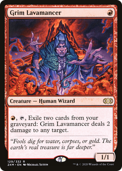 Grim Lavamancer (129) [Double Masters] - Deck Out Gaming
