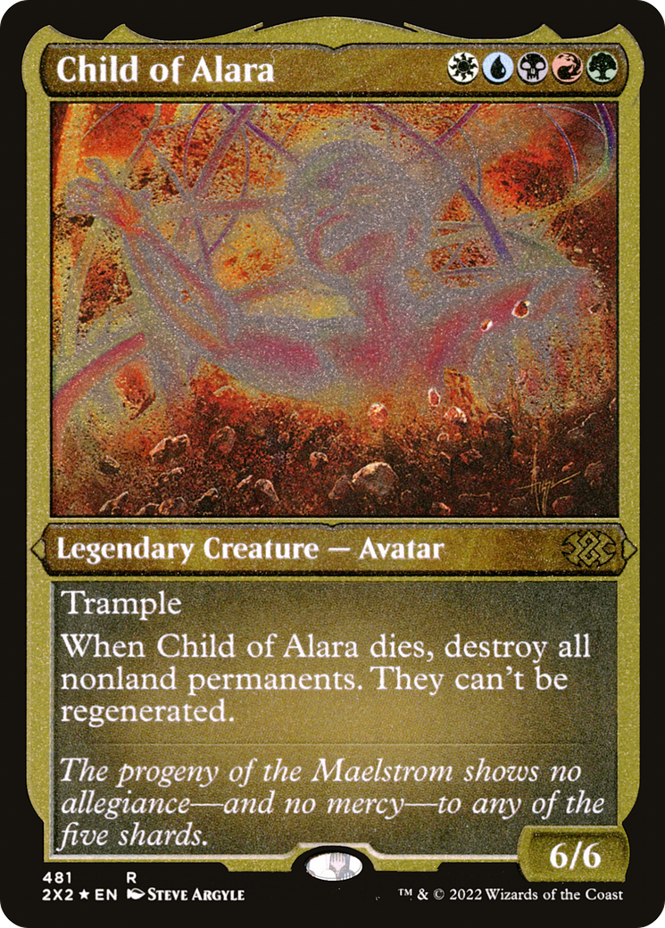 Child of Alara (Foil Etched) (481) [Double Masters 2022] foil - Deck Out Gaming