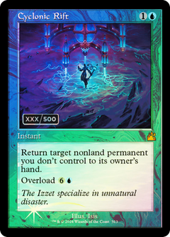Cyclonic Rift (Retro Frame) (Serial Numbered) (313) [Ravnica Remastered] foil - Deck Out Gaming