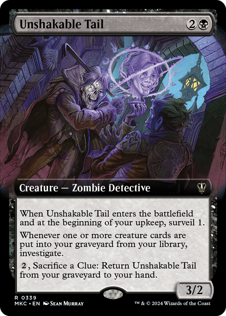 Unshakable Tail (Extended Art) (339) [Murders at Karlov Manor Commander] - Deck Out Gaming