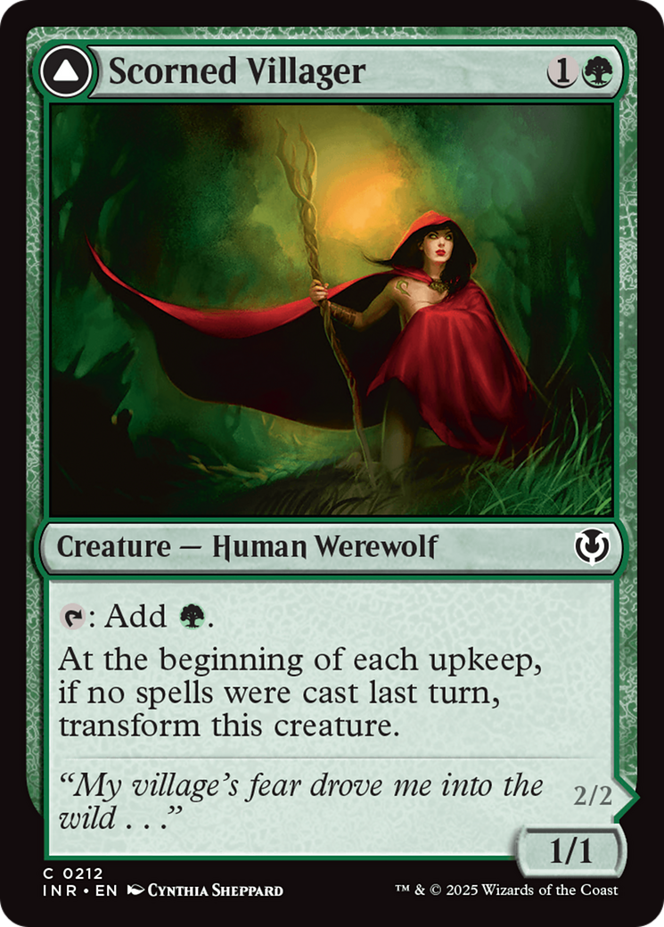 Scorned Villager (212) [Innistrad Remastered] foil - Deck Out Gaming