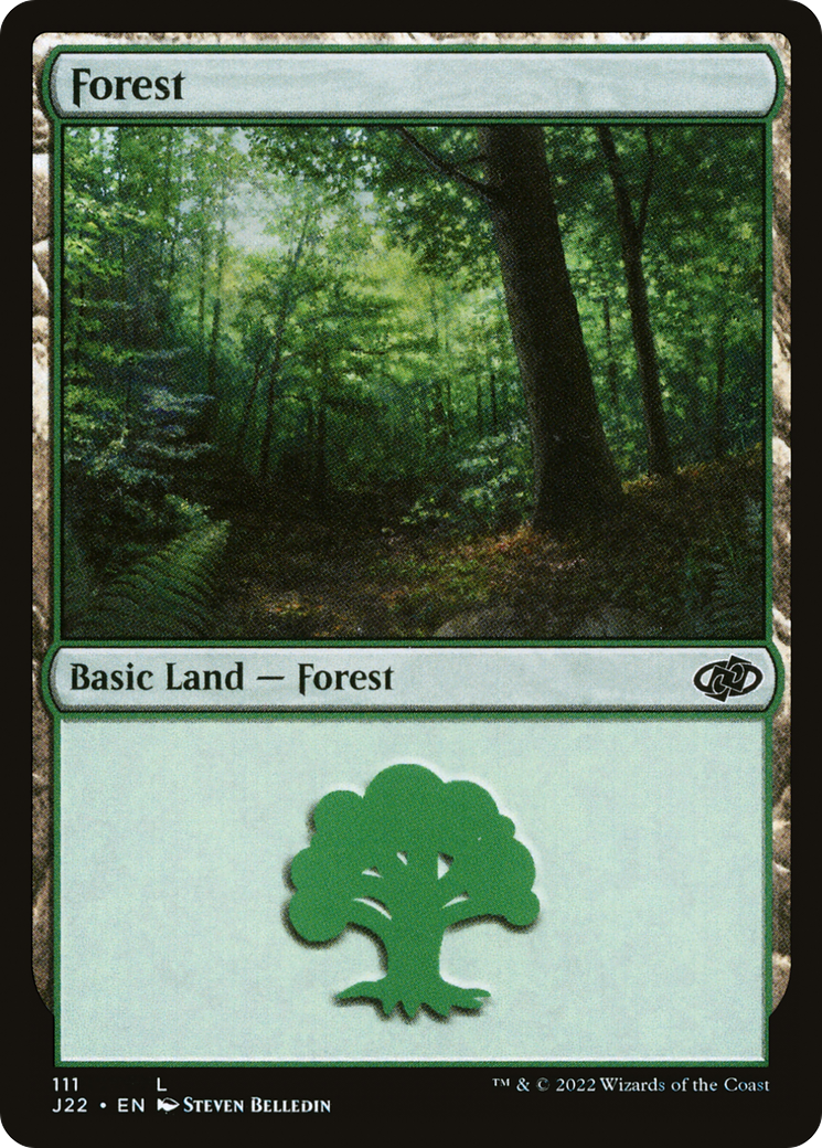 Forest (111) (111) [Jumpstart 2022] - Deck Out Gaming