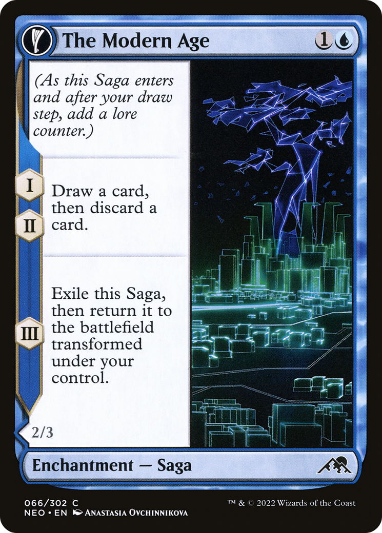 The Modern Age (66) [Kamigawa: Neon Dynasty] - Deck Out Gaming