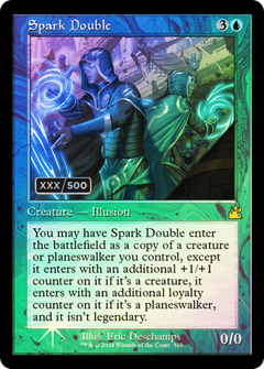Spark Double (Retro Frame) (Serial Numbered) (319) [Ravnica Remastered] foil - Deck Out Gaming