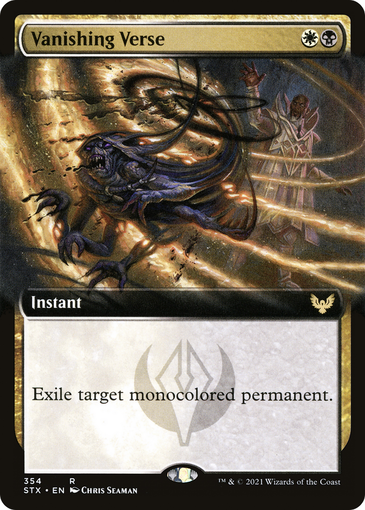 Vanishing Verse (Extended Art) (354) [Strixhaven: School of Mages] foil - Deck Out Gaming