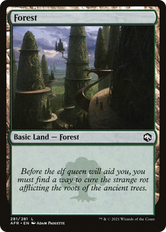 Forest (281) [Adventures in the Forgotten Realms] - Deck Out Gaming