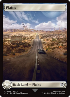 Plains (296) [FINAL FANTASY] foil - Deck Out Gaming