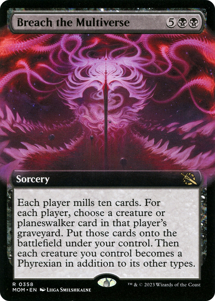 Breach the Multiverse (Extended Art) (358) [March of the Machine] - Deck Out Gaming