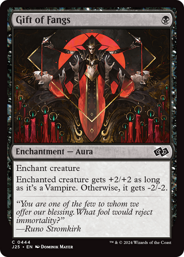 Gift of Fangs (444) [Foundations Jumpstart] - Deck Out Gaming