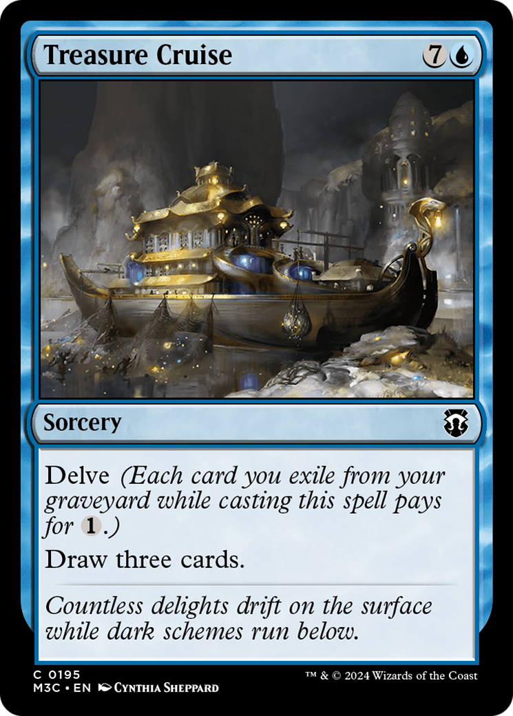 Treasure Cruise (195) [Modern Horizons 3 Commander] - Deck Out Gaming