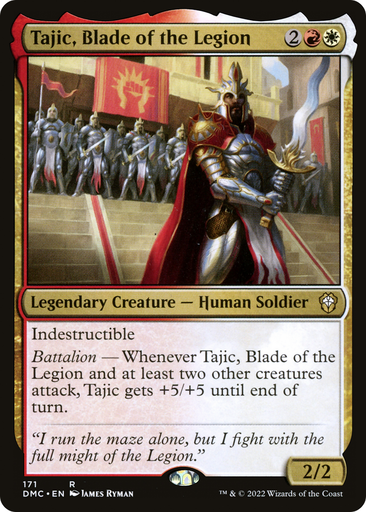 Tajic, Blade of the Legion (171) [Commander: Dominaria United] - Deck Out Gaming
