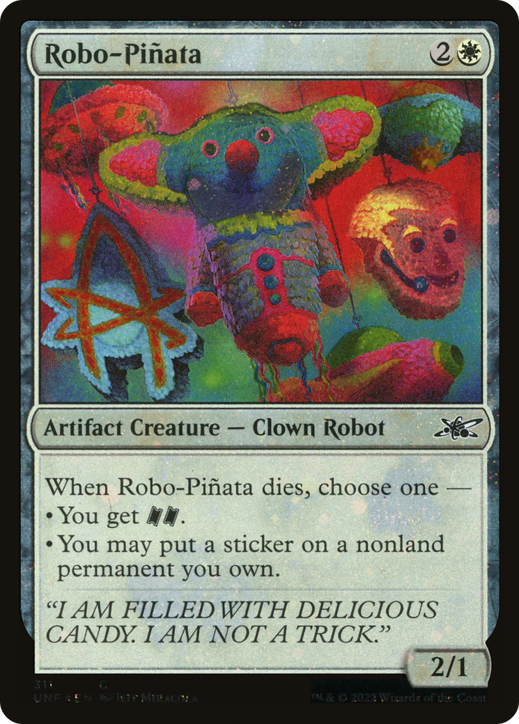 Robo-Pinata (Galaxy Foil) (311) [Unfinity] foil - Deck Out Gaming