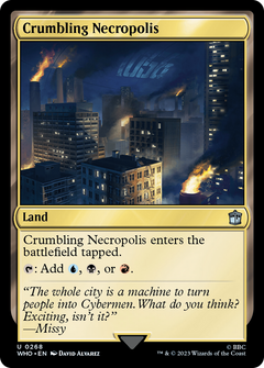 Crumbling Necropolis (268) [Doctor Who] foil - Deck Out Gaming