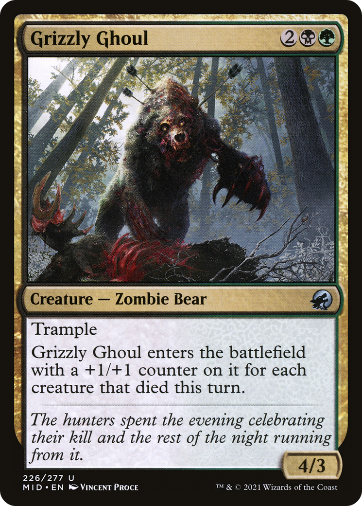 Grizzly Ghoul (226) [Innistrad: Midnight Hunt] - Deck Out Gaming