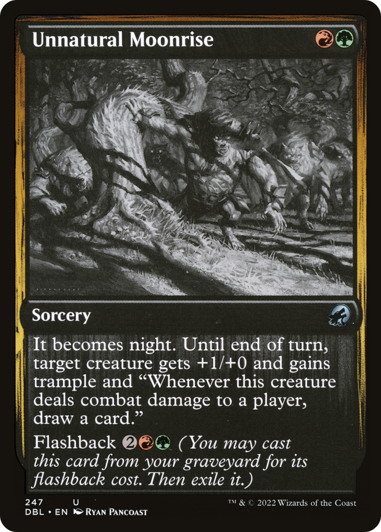 Unnatural Moonrise (247) [Innistrad: Double Feature] - Deck Out Gaming