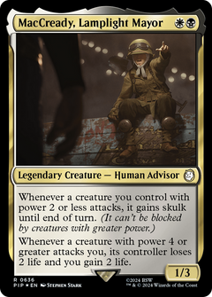 MacCready, Lamplight Mayor (Surge Foil) (636) [Fallout] foil - Deck Out Gaming