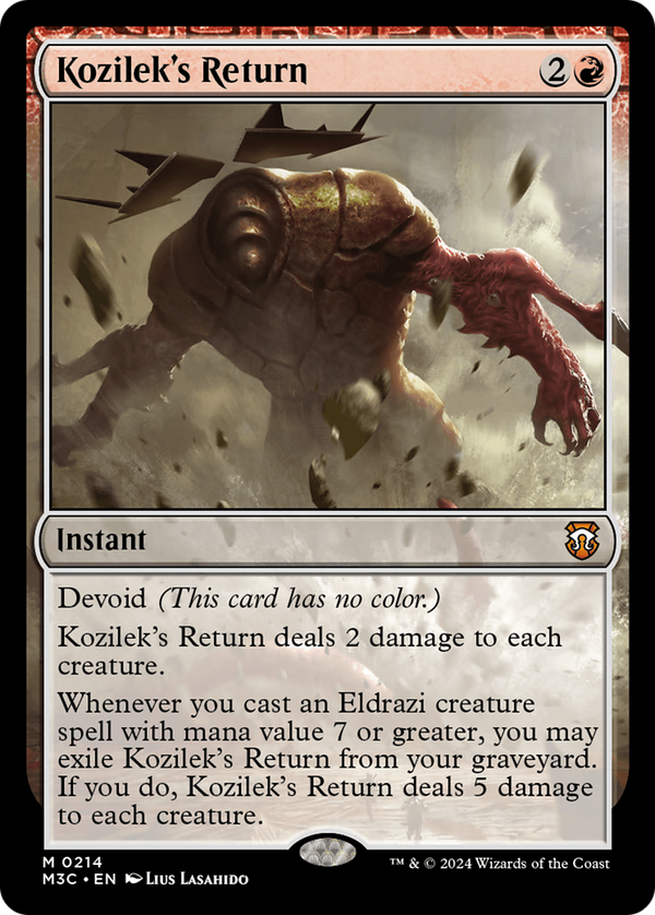 Kozilek's Return (214) [Modern Horizons 3 Commander] - Deck Out Gaming