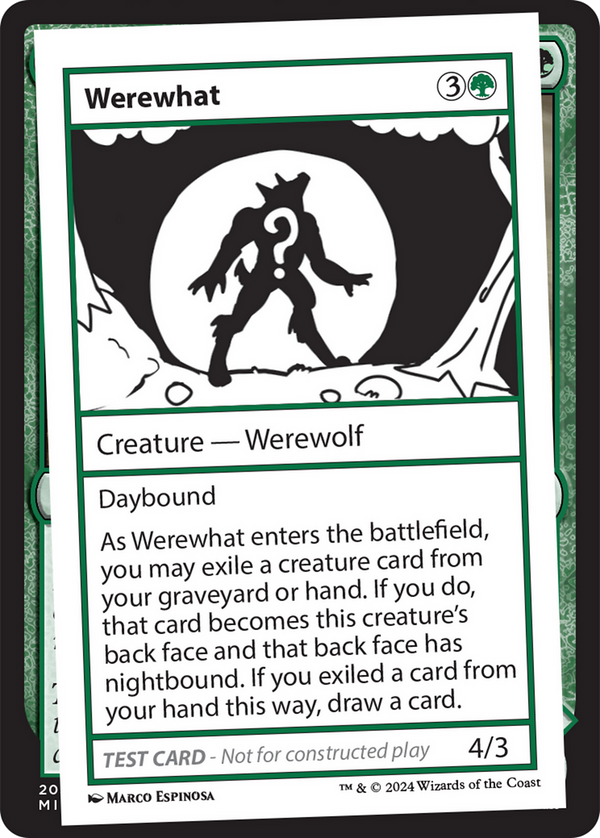 Werewhat () [Mystery Booster 2] - Deck Out Gaming