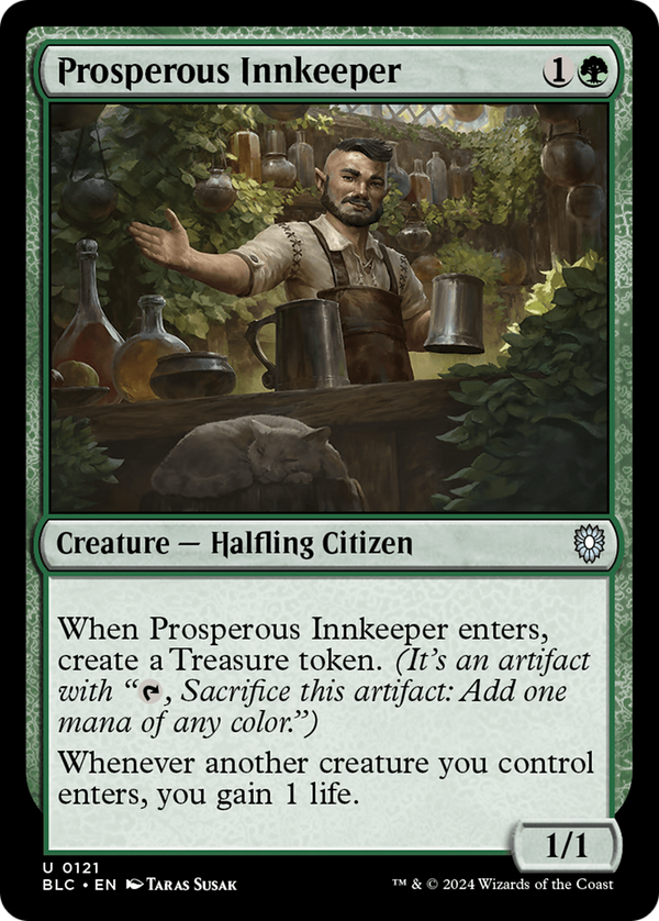 Prosperous Innkeeper (121) [Bloomburrow Commander] - Deck Out Gaming