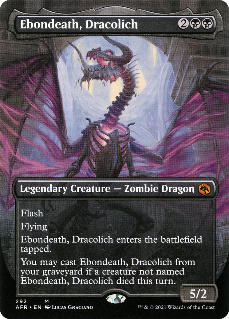 Ebondeath, Dracolich (292) [Adventures in the Forgotten Realms] - Deck Out Gaming